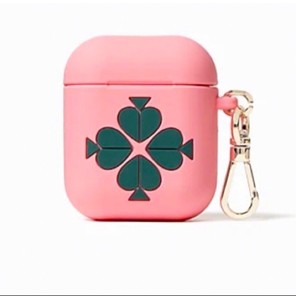kate spade Accessories - Kate Spade Patterned Silicone AirPod Case NIB